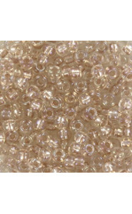 Miyuki rocailles Perlen 8/0 - Fancy lined soft blush 8-3641